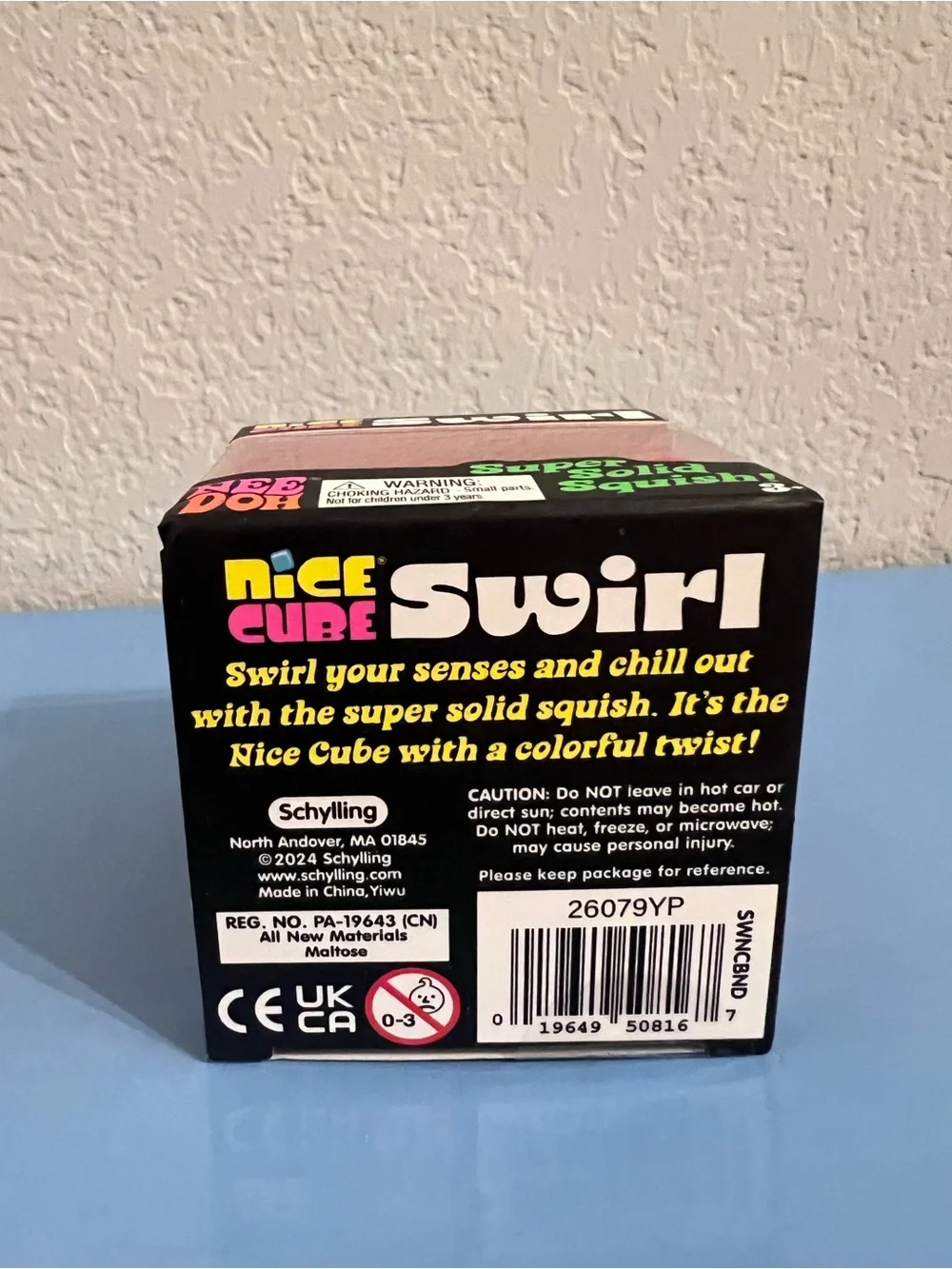 Authentic Rare color Swirl Nice Cube - Red and Orange Swirl🧡🧊❤️🧊🧡🧊❤️